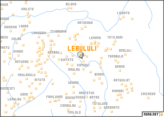 map of Lebululi