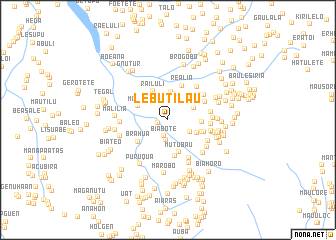 map of Lebutilau