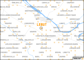 map of Le But