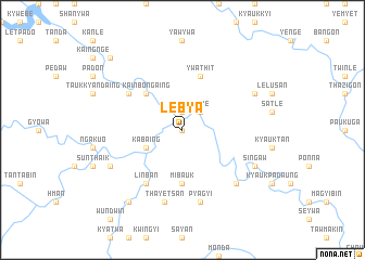 map of Lebya