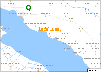 map of Le Cailleau