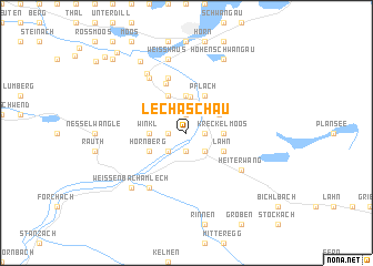 map of Lechaschau