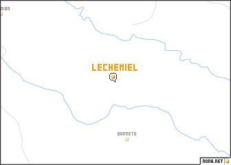 map of Lechemiel