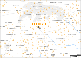 map of Lecherito