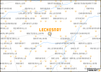 map of Le Chesnay
