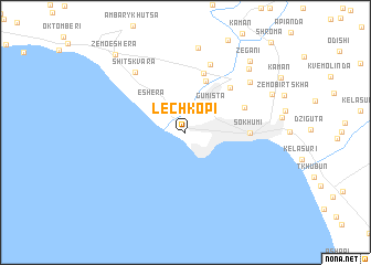 map of Lechʼkʼopʼi