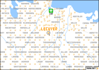 map of LʼÉcuyer