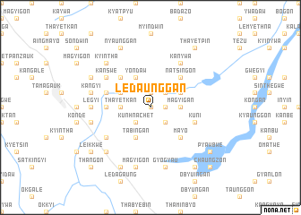 map of Ledaunggan