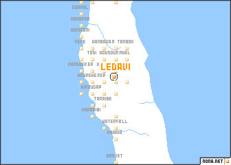 map of Lédavi