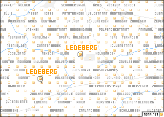 map of Ledeberg