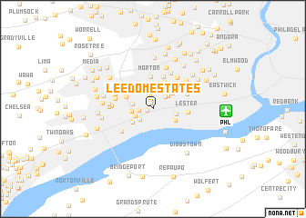 map of Leedom Estates