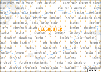 map of Leeg Kouter