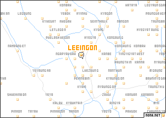 map of Le-eingon