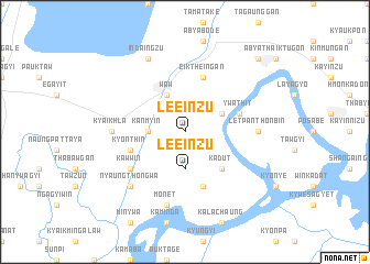 map of Le-einzu