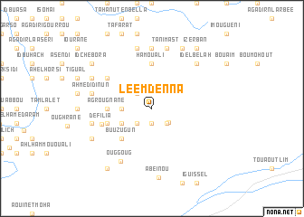 map of Le Emdenna