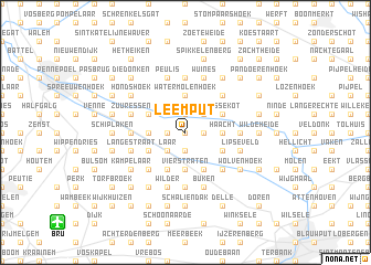 map of Leemput