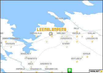 map of Leenalanperä
