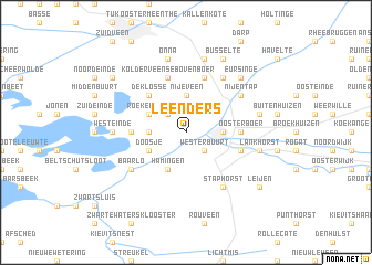 map of Leenders