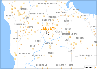 map of Leese Ya
