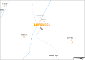 map of Lefourou