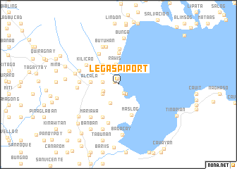 map of Legaspi Port