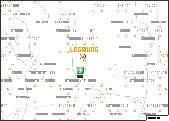 map of Legaung