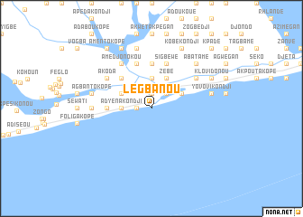 map of Legbanou