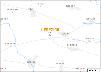 map of Legezino