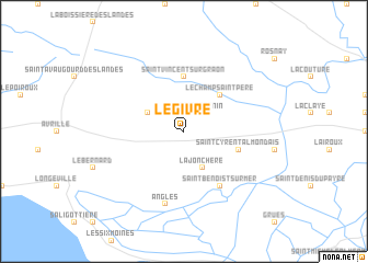 map of Le Givre