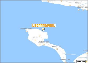 map of Le Grand Vieil