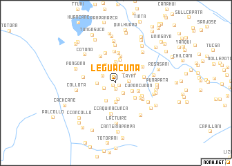 map of Leguacuna