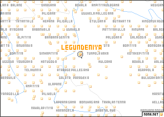 map of Legundeniya