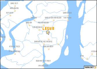 map of Legwa