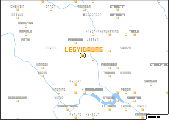 map of Legyidaung