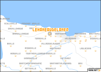 map of Le Hameau de la Mer