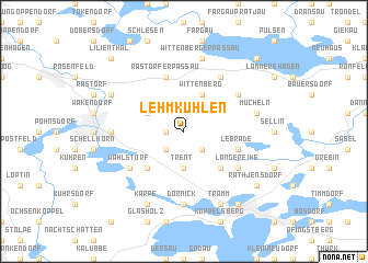 map of Lehmkuhlen