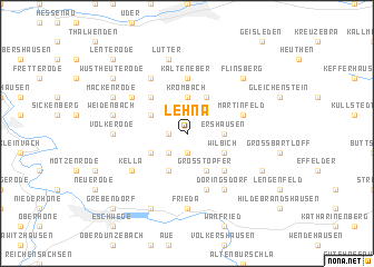 map of Lehna