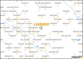 map of Lehndorf