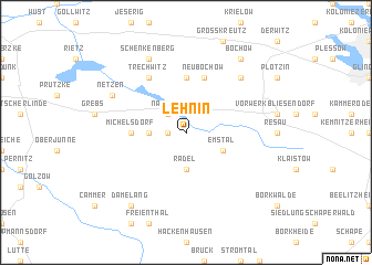 map of Lehnin