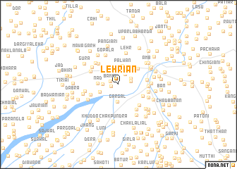 map of Lehriān