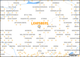 map of Lehrsberg