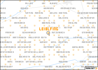 map of Leiblfing