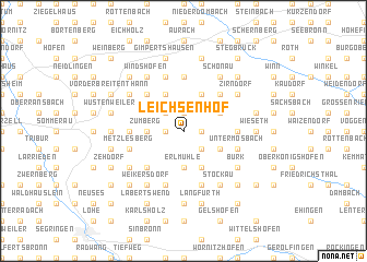 map of Leichsenhof