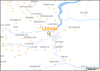 map of Leifear