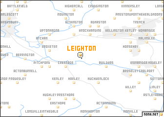 map of Leighton