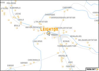 map of Leighton