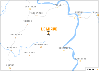 map of Leijiapo
