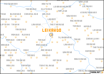 map of Leikawdo