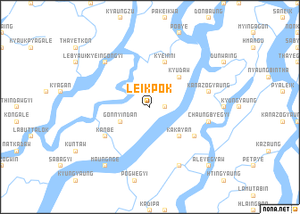 map of Leikpôk