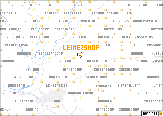 map of Leimershof